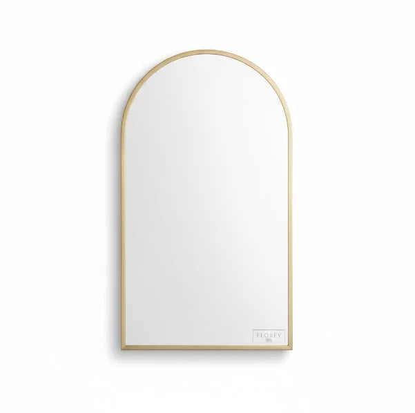 Arched Wall Mirror Decorative Modern Glass Mirror for Living Room Entry