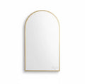 Arched Wall Mirror Decorative Modern Glass Mirror for Living Room Entry