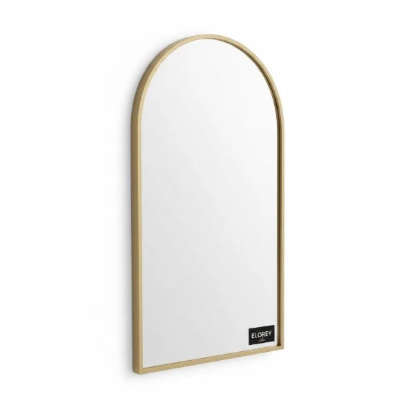 Arched Wall Mirror Decorative Modern Glass Mirror for Living Room Entry