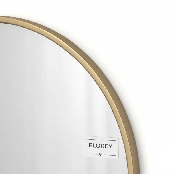 Arched Wall Mirror Decorative Modern Glass Mirror for Living Room Entry
