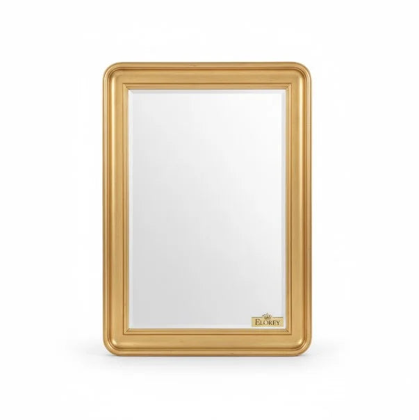 Gold Framed Round Wall Mirror 36 Inch